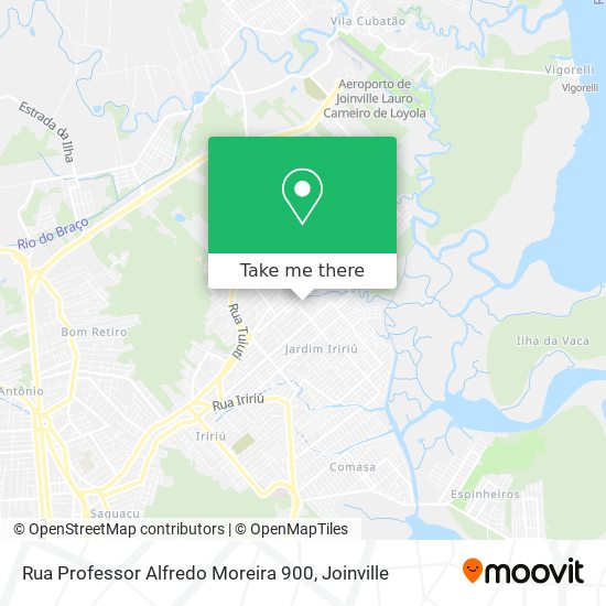 Rua Professor Alfredo Moreira 900 map