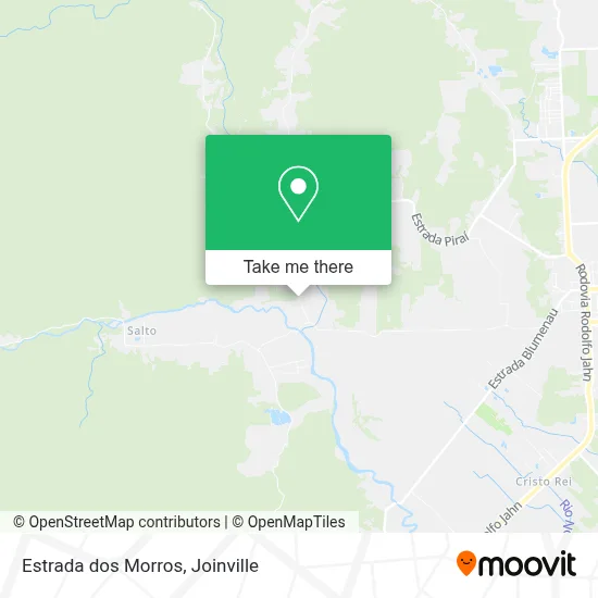 Estrada dos Morros map