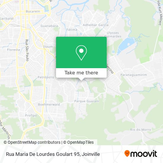 Rua Maria De Lourdes Goulart 95 map