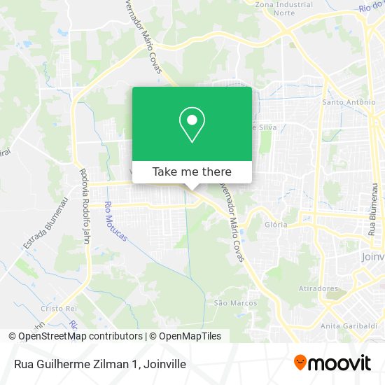 Rua Guilherme Zilman 1 map