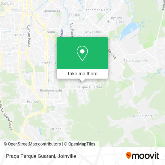 Praça Parque Guarani map