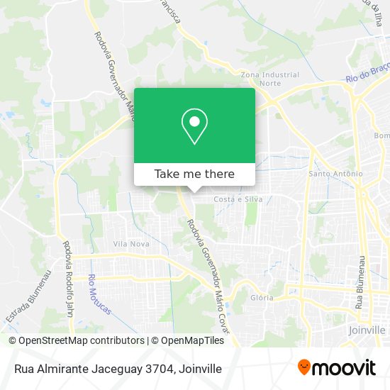 Rua Almirante Jaceguay 3704 map
