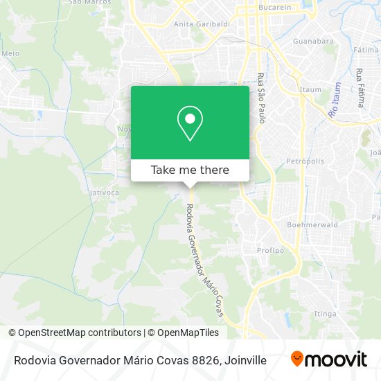 Rodovia Governador Mário Covas 8826 map