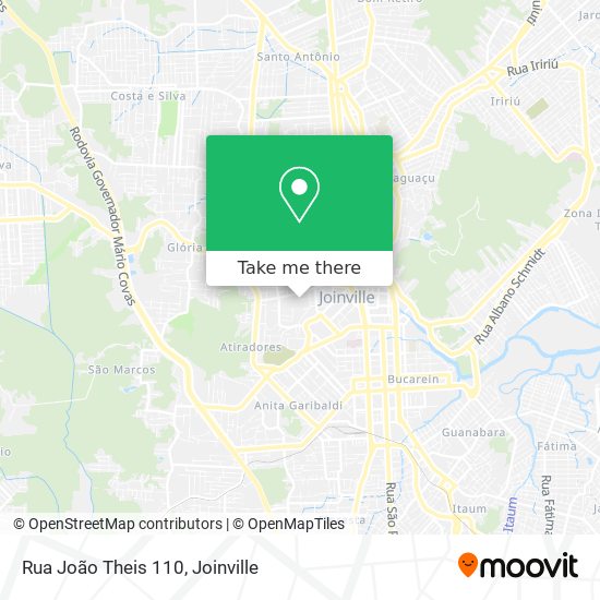 Rua João Theis 110 map
