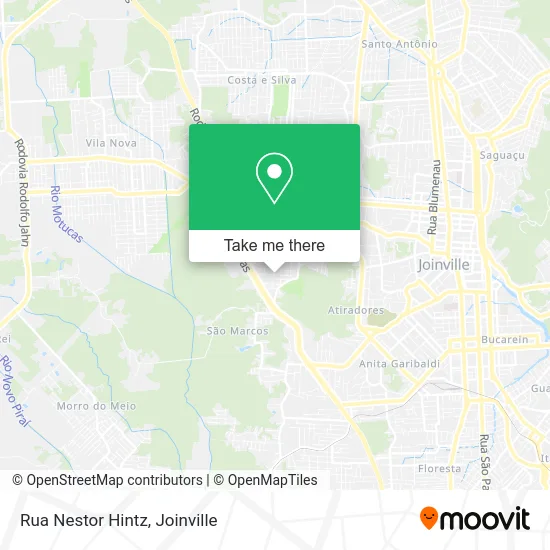 Rua Nestor Hintz map