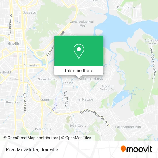 Rua Jarivatuba map