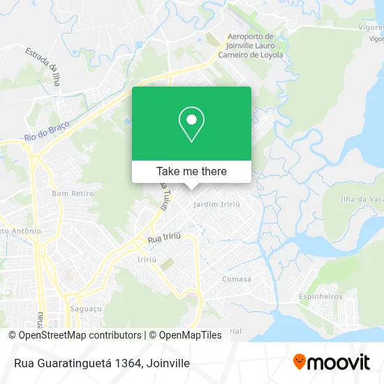 Rua Guaratinguetá 1364 map