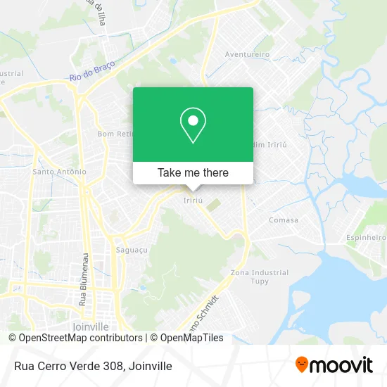 Rua Cerro Verde 308 map