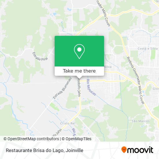 Restaurante Brisa do Lago map