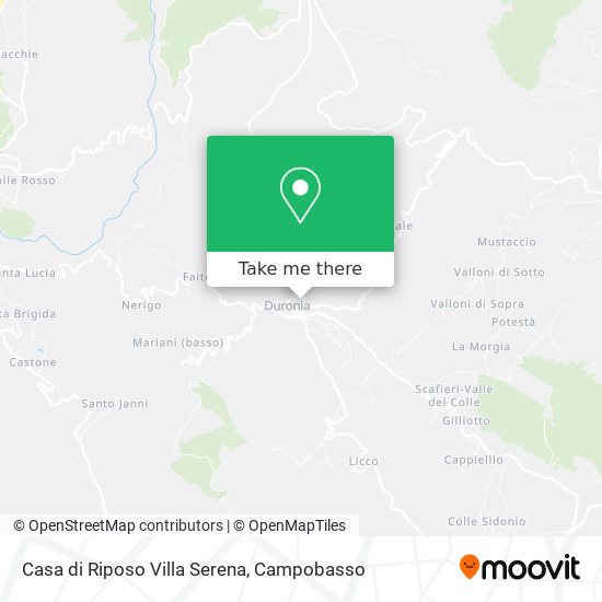 Casa di Riposo Villa Serena map