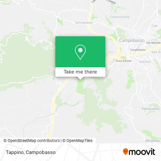 Tappino map