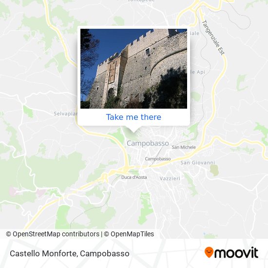 Castello Monforte map