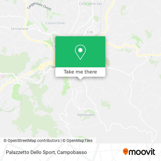 Palazzetto Dello Sport map