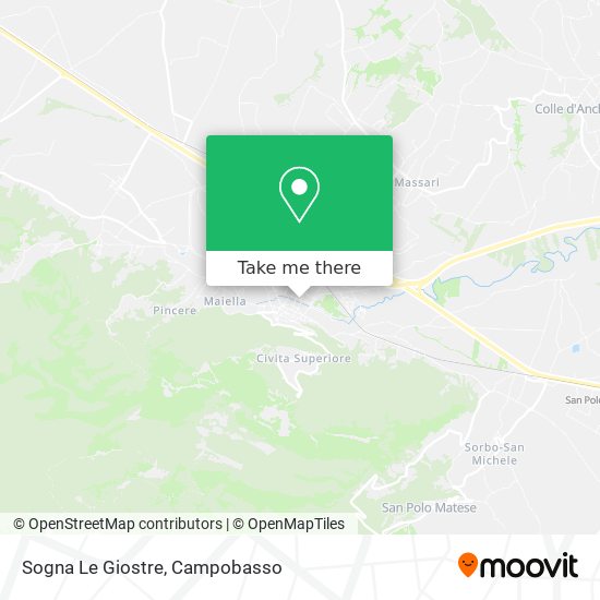 Sogna Le Giostre map