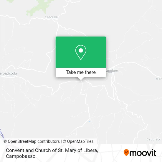 Convent and Church of St. Mary of Libera map