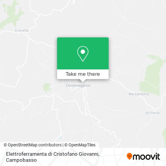 Elettroferramenta di Cristofano Giovanni map