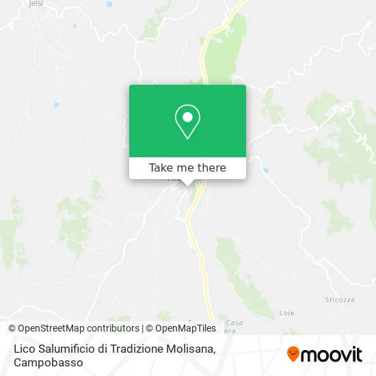 Lico Salumificio di Tradizione Molisana map