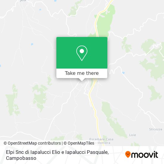 Elpi Snc di Iapalucci Elio e Iapalucci Pasquale map