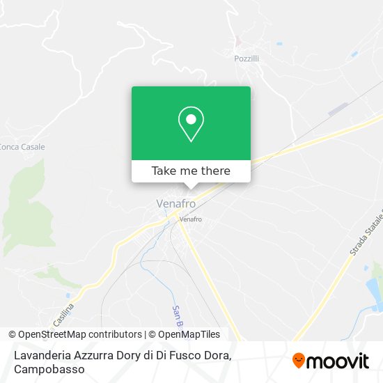 Lavanderia Azzurra Dory di Di Fusco Dora map