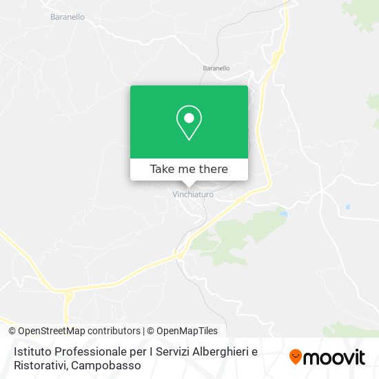 Istituto Professionale per I Servizi Alberghieri e Ristorativi map