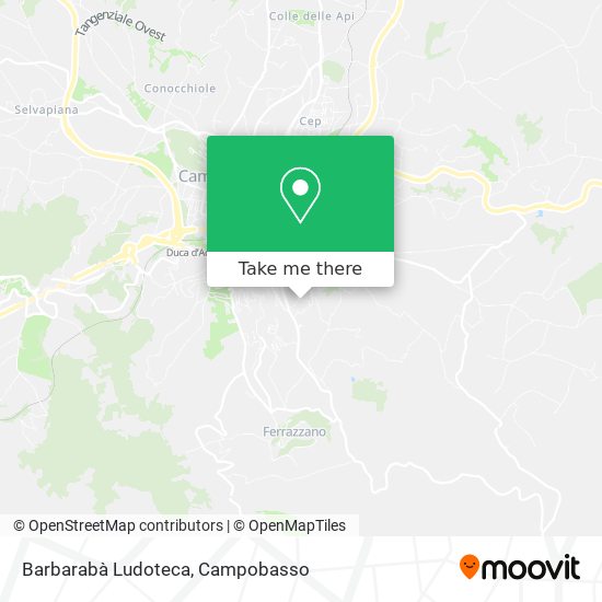 Barbarabà Ludoteca map