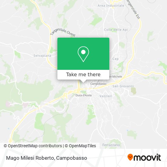 Mago Milesi Roberto map
