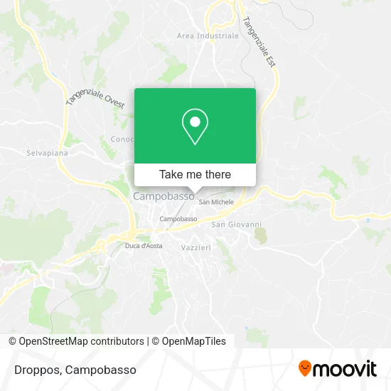 Droppos map
