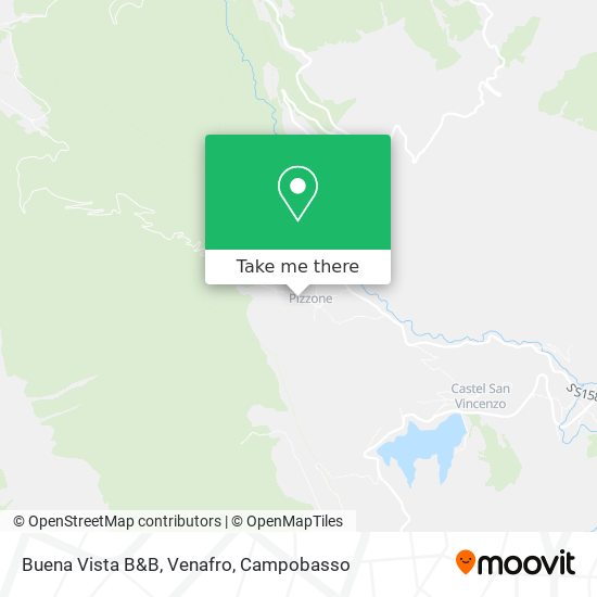 Buena Vista B&B, Venafro map