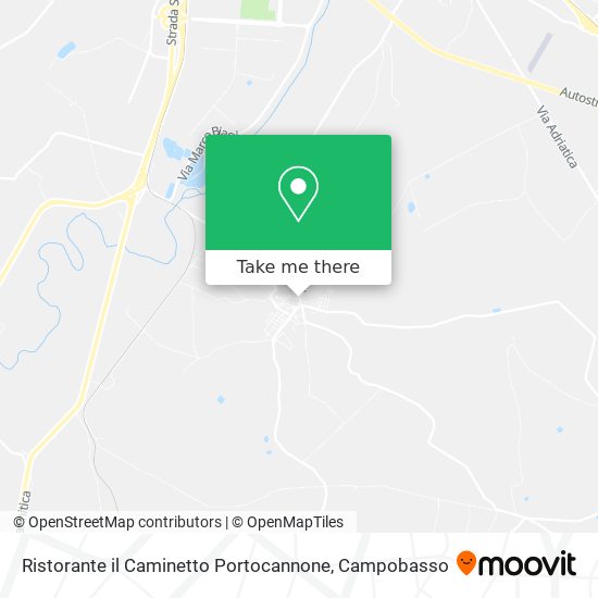 Ristorante il Caminetto Portocannone map