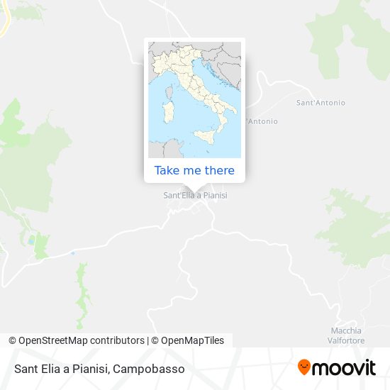 Sant Elia a Pianisi map
