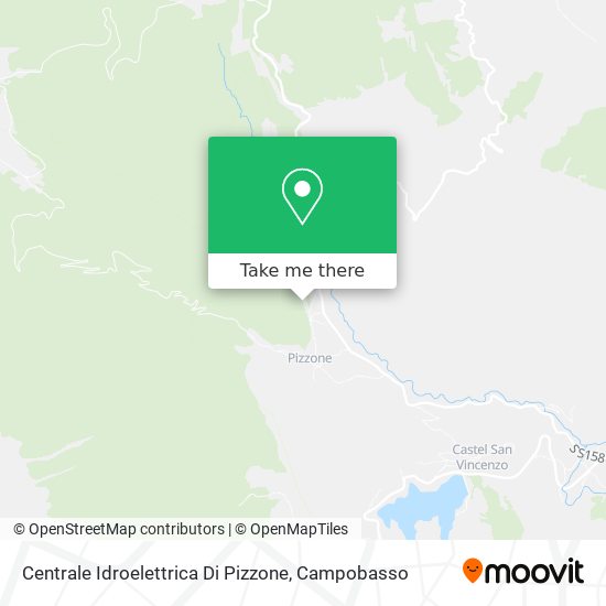Centrale Idroelettrica Di Pizzone map