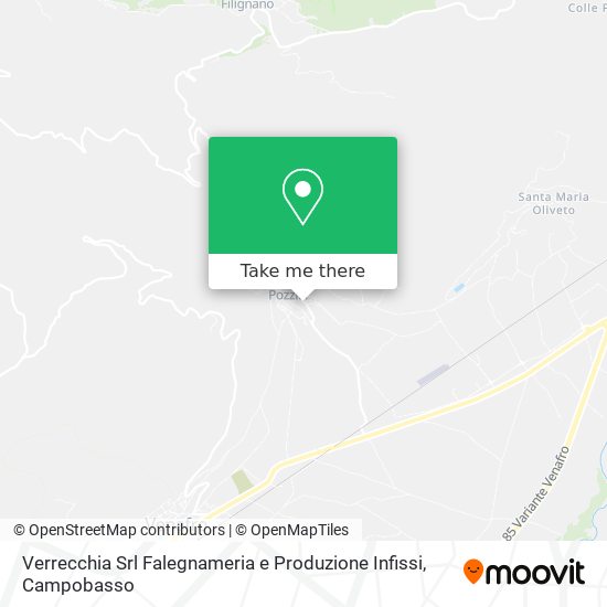 Verrecchia Srl Falegnameria e Produzione Infissi map