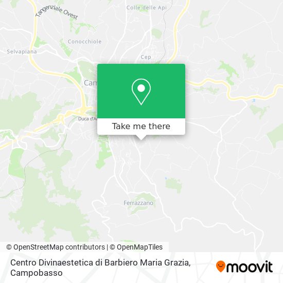 Centro Divinaestetica di Barbiero Maria Grazia map