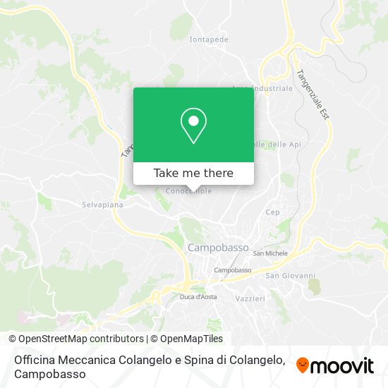 Officina Meccanica Colangelo e Spina di Colangelo map
