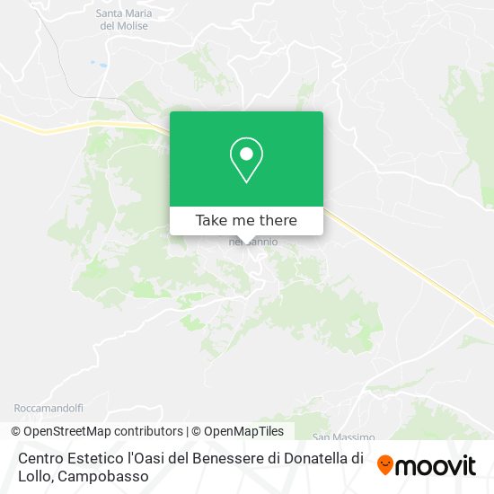 Centro Estetico l'Oasi del Benessere di Donatella di Lollo map