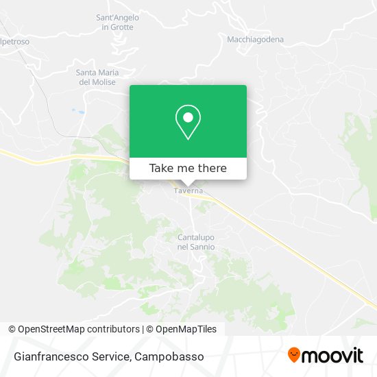 Gianfrancesco Service map
