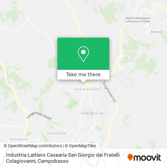 Industria Lattiero Casearia San Giorgio dei Fratelli Colagiovanni map