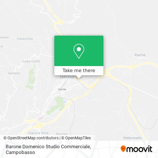 Barone Domenico Studio Commerciale map