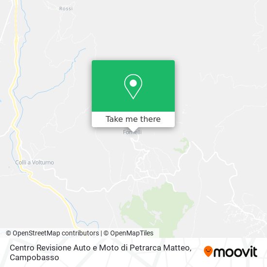 Centro Revisione Auto e Moto di Petrarca Matteo map