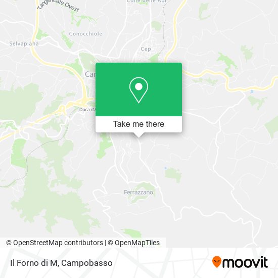 Il Forno di M map