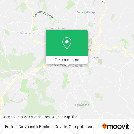 Fratelli Giovannitti Emilio e Davide map