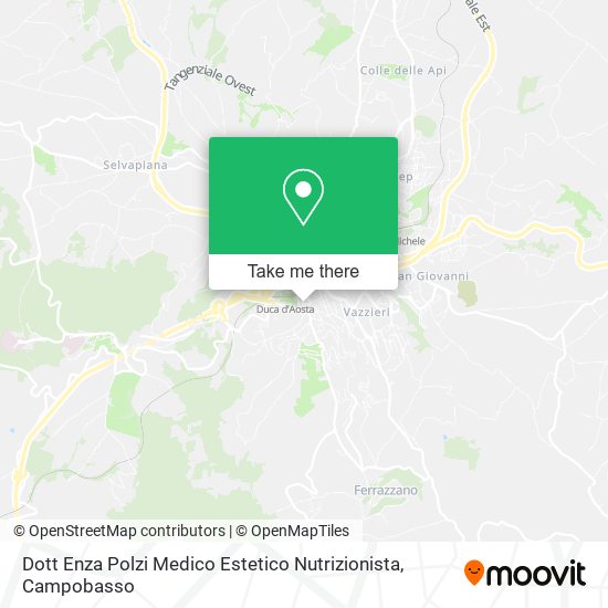 Dott Enza Polzi Medico Estetico Nutrizionista map