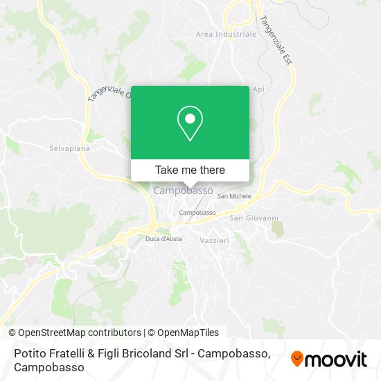Potito Fratelli & Figli Bricoland Srl - Campobasso map
