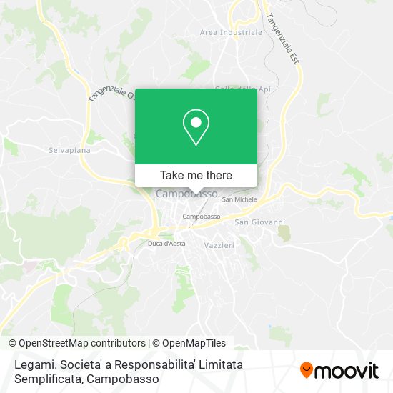 Legami. Societa' a Responsabilita' Limitata Semplificata map