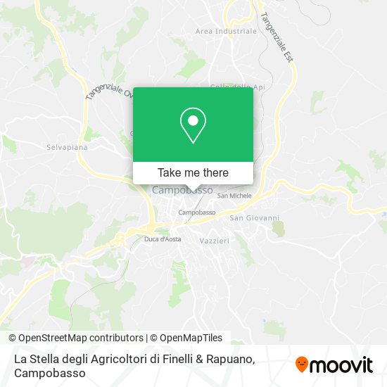 La Stella degli Agricoltori di Finelli & Rapuano map
