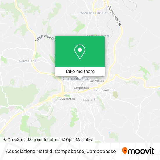 Associazione Notai di Campobasso map