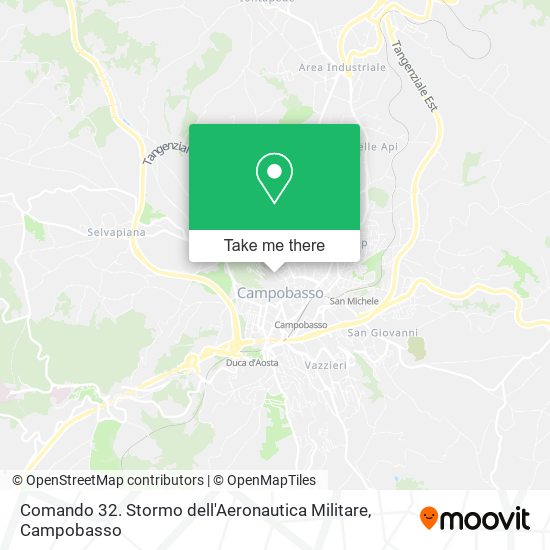 Comando 32. Stormo dell'Aeronautica Militare map