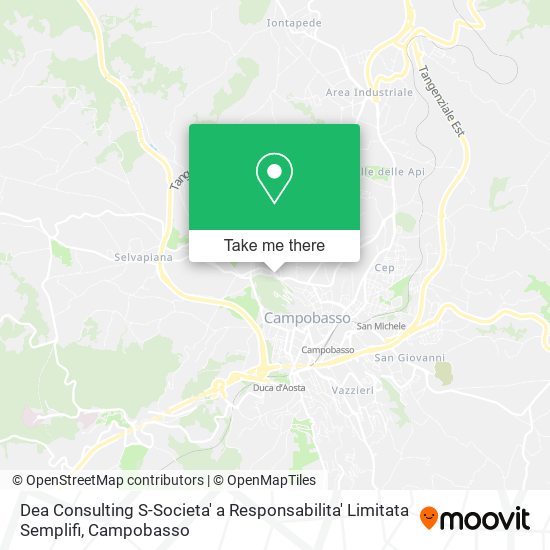 Dea Consulting S-Societa' a Responsabilita' Limitata Semplifi map