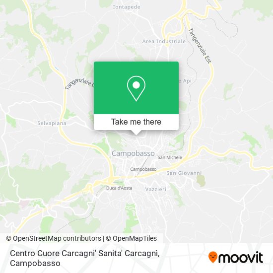 Centro Cuore Carcagni' Sanita' Carcagnì map