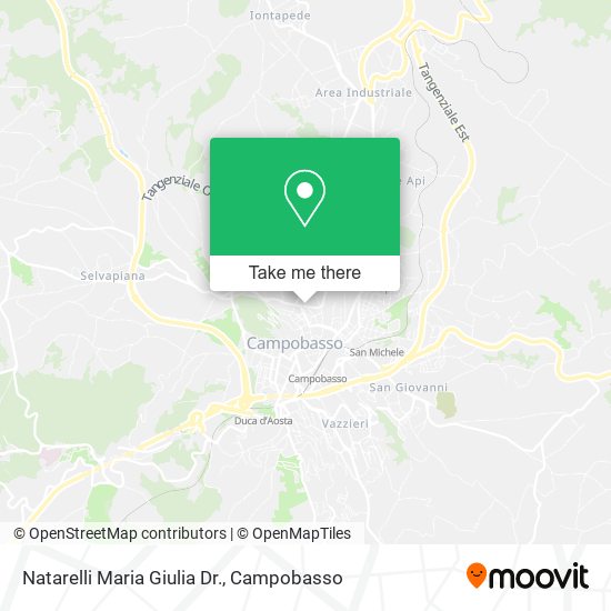 Natarelli Maria Giulia Dr. map